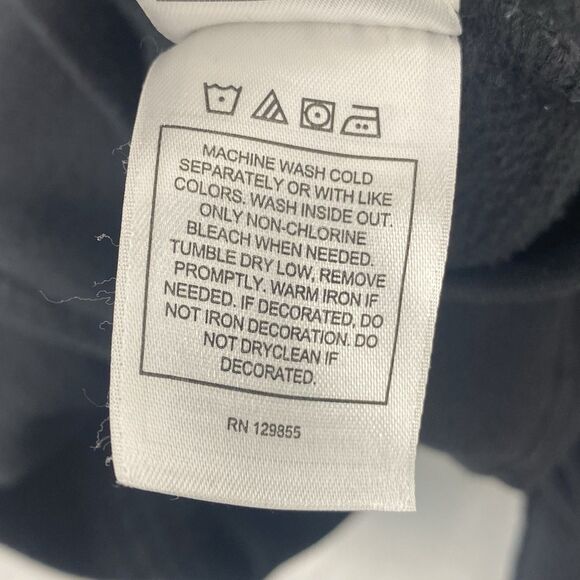 Disney Minnie Mouse Sweater Womens Medium Black Red Hoodie Sweatshirt Pullover - Picture 10 of 10